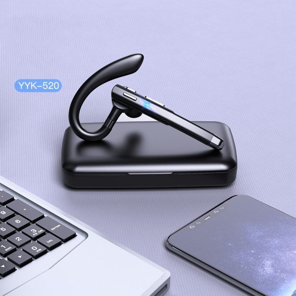 Wireless Bluetooth Headset Single Ear Business Hanging Ear Bluetooth Headset Noise Reduction Bluetooth Headset - Image 5