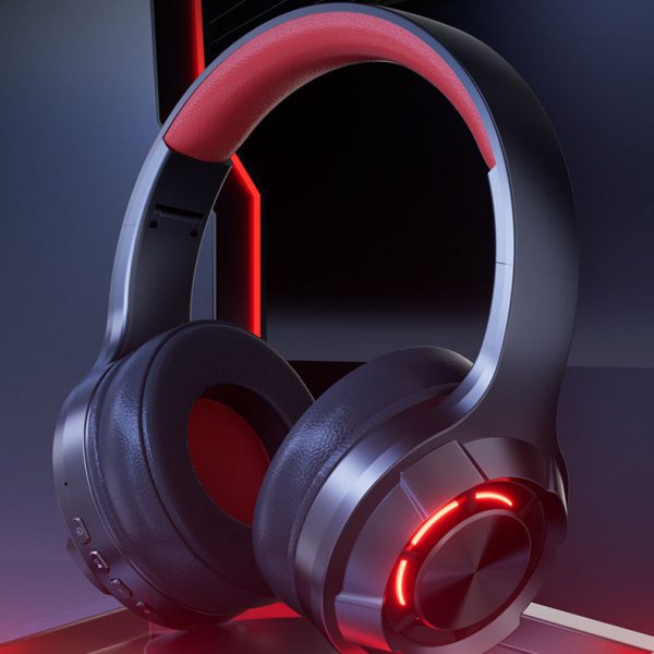 LED illuminated wireless Bluetooth headset for esports with ultra long battery life, Type-C computer headset - Image 3