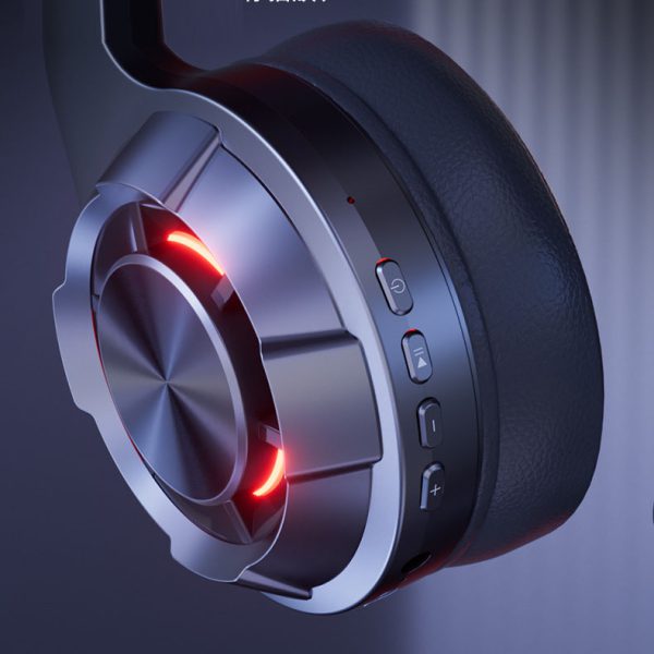 LED illuminated wireless Bluetooth headset for esports with ultra long battery life, Type-C computer headset - Image 2