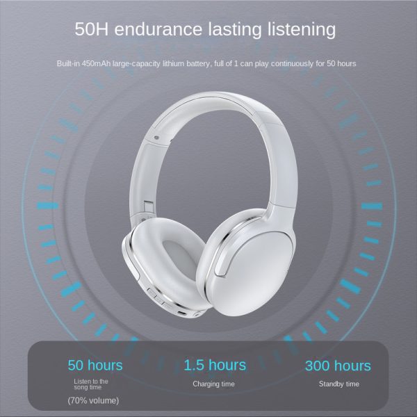 D02 PRO New Wireless Headset Bluetooth Headphones Heavy Bass Sports Game Gaming Headset Gift - Image 3