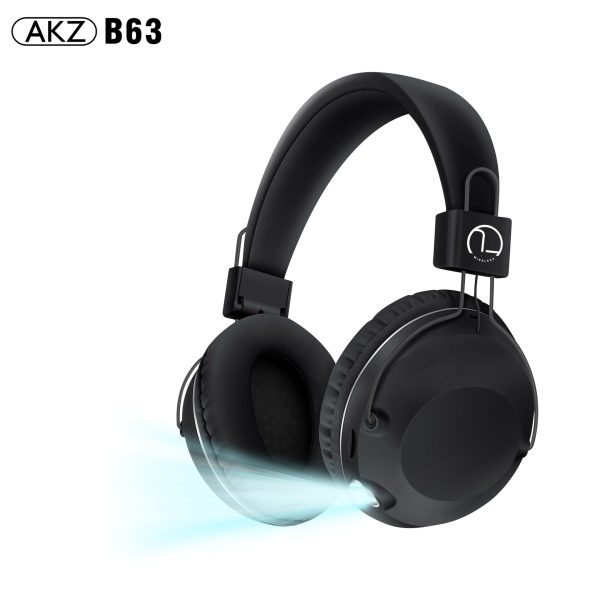 B863 Wireless Headset Bluetooth Headset Long Life Illuminated Music Headset Folding Storage - Image 8