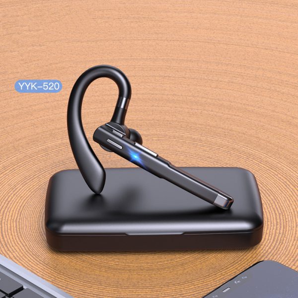 Wireless Bluetooth Headset Single Ear Business Hanging Ear Bluetooth Headset Noise Reduction Bluetooth Headset - Image 2