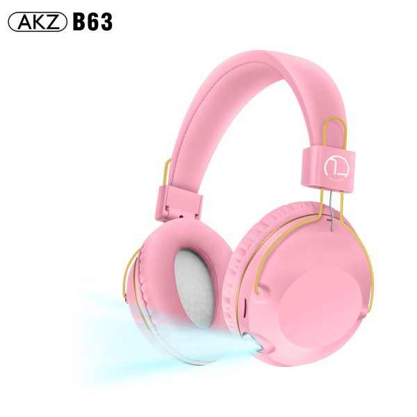 B863 Wireless Headset Bluetooth Headset Long Life Illuminated Music Headset Folding Storage - Image 5